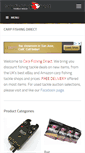 Mobile Screenshot of carpfishingdirect.com
